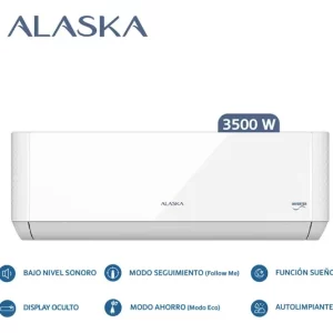 Aire acondicionado Alaska 3500W INVERTER ASIE52WCLW - Imagen 1