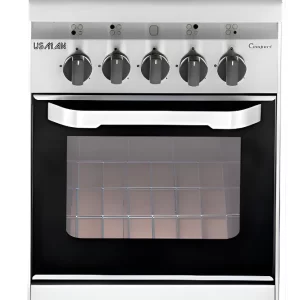 COCINA USMAN COMPACT 52CM 4 HORNALLAS INDUSTRIAL MULTIGAS LADRILLOS REFRECTARIOS - Imagen 1