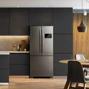 Heladera French Door 592 Litros Inverter Whirlpool WRO85BK Inox Evox - Imagen 4