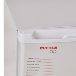 Frigobar-heladera bajo mesasa Telefunken 50Lts Plata Tfk-hf50 - TELEFUNKEN - Imagen 2