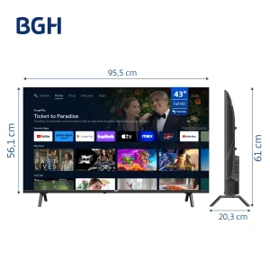 Smart Tv BGH Led 43" Full Hd Android B4325FS5A OUTLET - Imagen 1