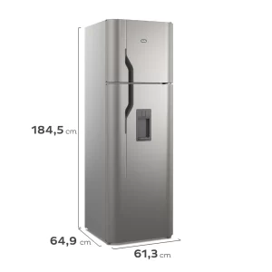Heladera Gafa con Freezer No Frost 347L Plata HGNW3900P - Imagen 3