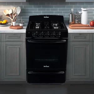 Cocina Florencia 551TF Multigas negra con cajonera - Imagen 5