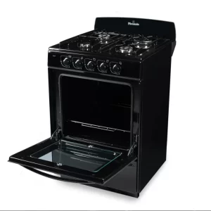 Cocina Florencia 551TF Multigas negra con cajonera - Imagen 2