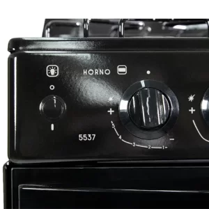 Cocina Florencia 5537 Multigas negra con cajonera y encendido - Imagen 5