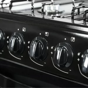 Cocina Florencia 5537 Multigas negra con cajonera y encendido - Imagen 3