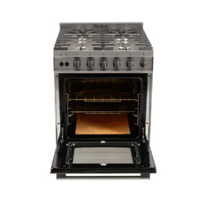 Cocina Florencia Multigas Semi industrial encendido y luz 5838 acero inox - Imagen 5