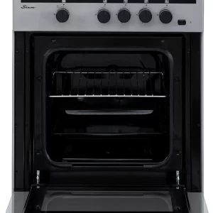 Cocina Multigas Siam Csi-cm56 4 Hornallas 56cm Color Plata - Imagen 5