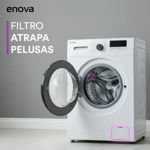 Lavarropas Enova carga frontal 6 kg LE06F10 - Imagen 3