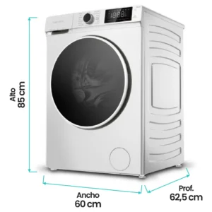 Lavasecarropas Philco Predicta PHLS128BT 12L - 8S kg 1200Rpm Inverter blanco - Imagen 4