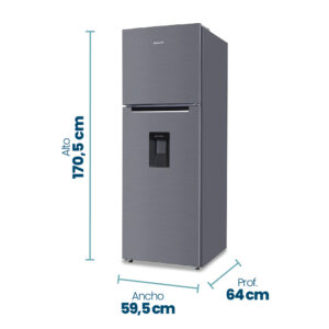 HELADERA NO FROST TOP MOUNT INOX PHNT367XD - Imagen 2