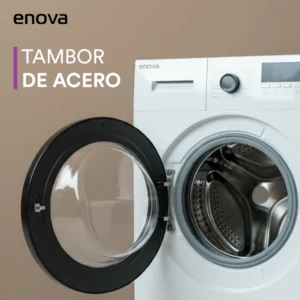 Lavarropas Enova 8kg gris 1400 RPM - Imagen 5