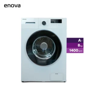 Lavarropas Enova 8kg gris 1400 RPM - Imagen 1